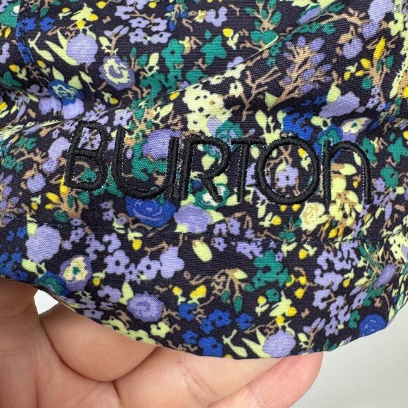 This is a Burton Dryride women's ski jacket in a multicolored ditsy floral print - Picture 7 of 16